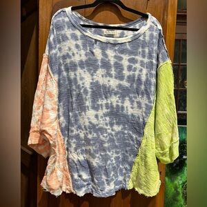 Free People ~ We the Free Tie-dye shirt